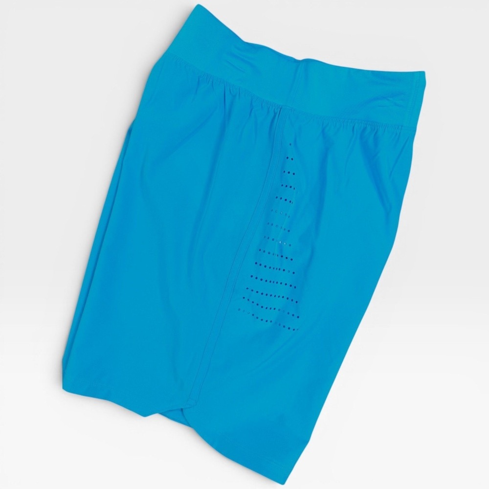UNDER ARMOUR Speedpocket 9" Shorts Mens L Blue Athletic Running Gym Workout